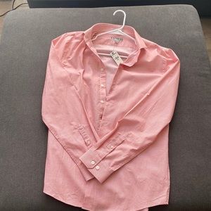 Express Men’s button down shirt NWT red and white size medium